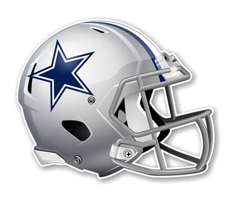 cowboys football helmet decals