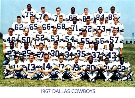 cowboys roster 1967