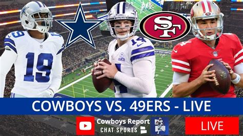 cowboys vs 49ers game live online