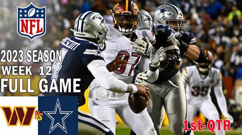 cowboys vs commanders highlights