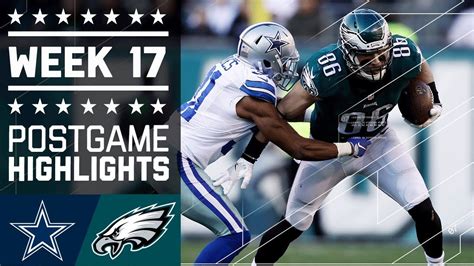 cowboys vs eagles 12/31/17