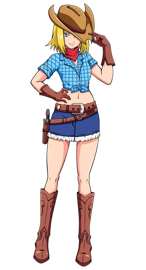 cowgirl anime figure