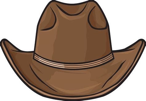 cowgirl hat cartoon
