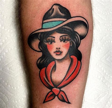 cowgirl style tattoos