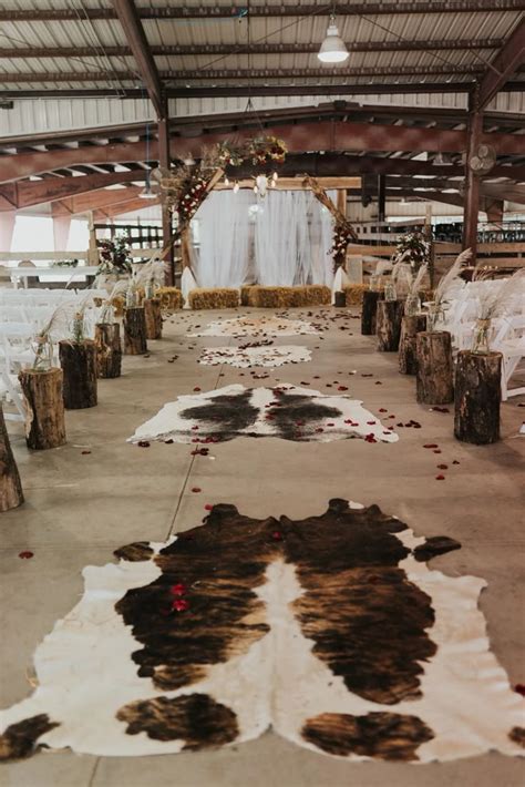 Cowhide Aisle Runner