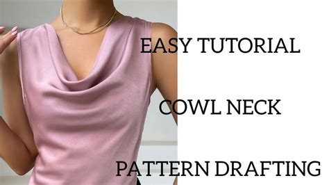 Cowl Jumpsuit Sewing Pattern