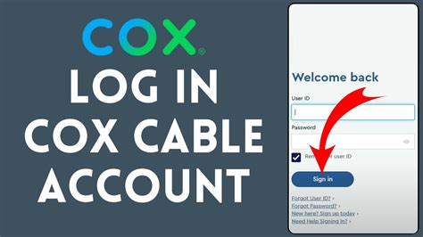 cox cable account login