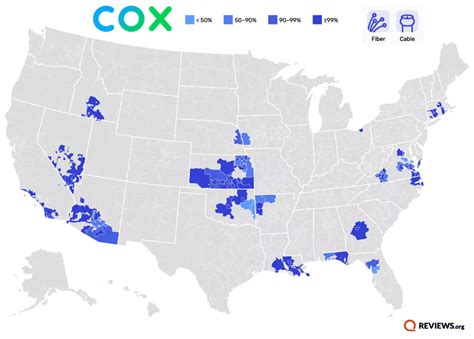 Cox Coverage Area Map Printable