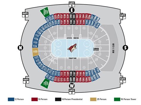 coyote stadium seating chart