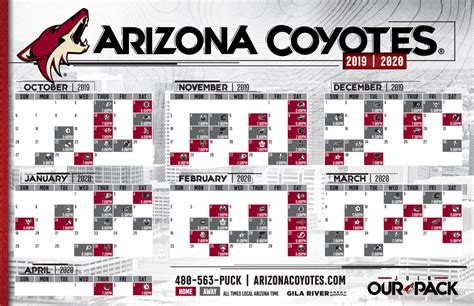 coyotes home game schedule