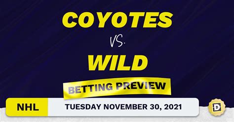 coyotes vs wild prediction