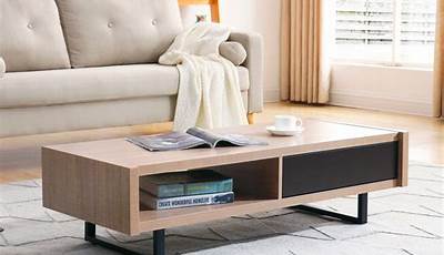 Cozy Mid Century Modern Living Room Coffee Tables