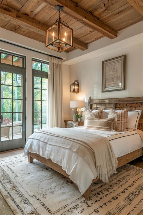 cozy and rustic bedroom