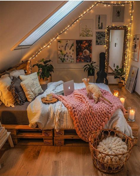 Cozy Bedroom with Personal Artwork