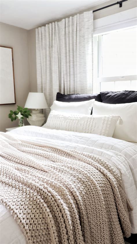 Cozy Bedroom with Textured Layers