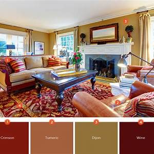 Cozy living room colors