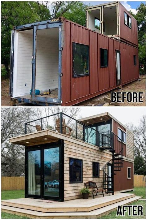 This quirky shipping container home is cozy and affordable