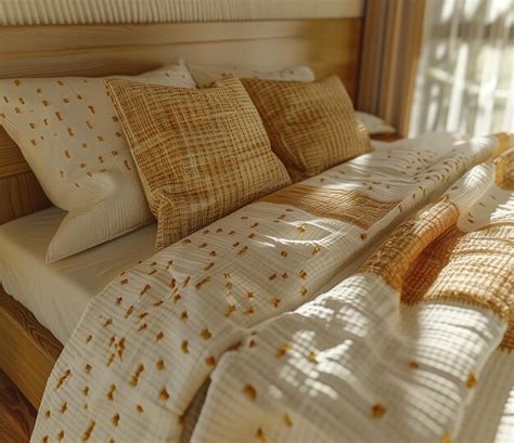cozy textiles in bedroom