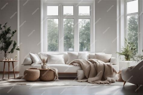 Cozy White Sofa