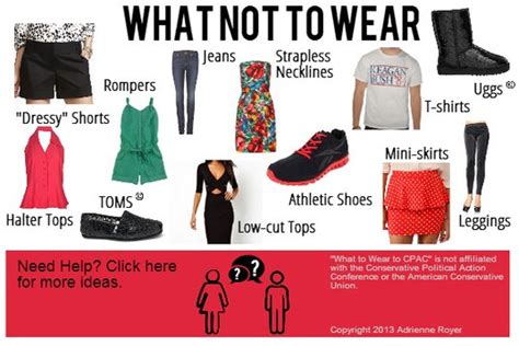cpac dress code