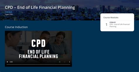 cpd financial planning
