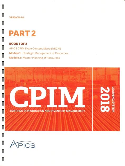 cpim part 2 book pdf free download