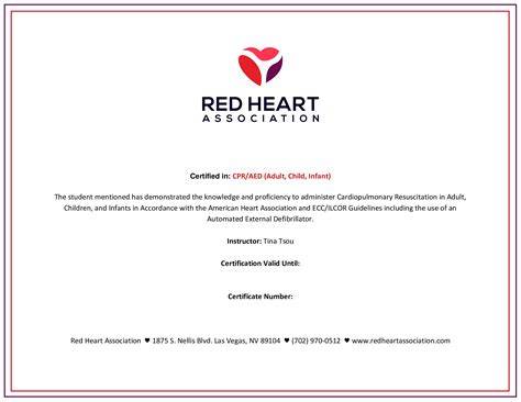 Cpr Certification Online Printable Free