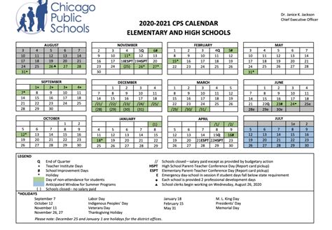 cps calendar 2020 2021