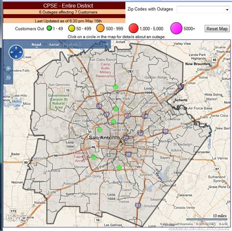 cps energy coverage map