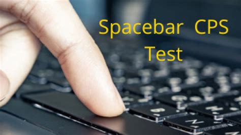 cps test spacebar counter