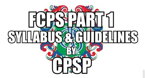 cpsp fcps part 1 portal