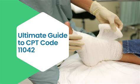 Cpt Code Description For 11042