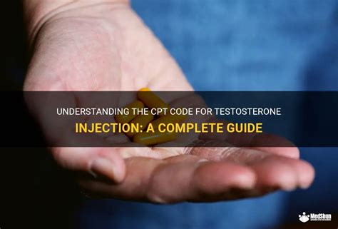 cpt code for testosterone injection
