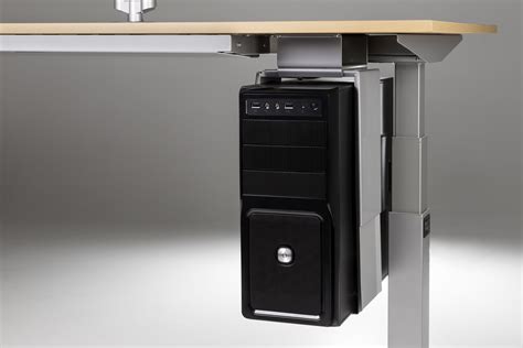 cpu holder for standing desk