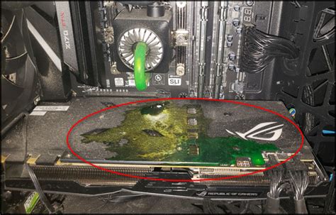 Cpu Liquid Cooler Leak