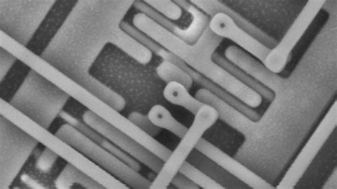 Cpu Transistor Under Microscope