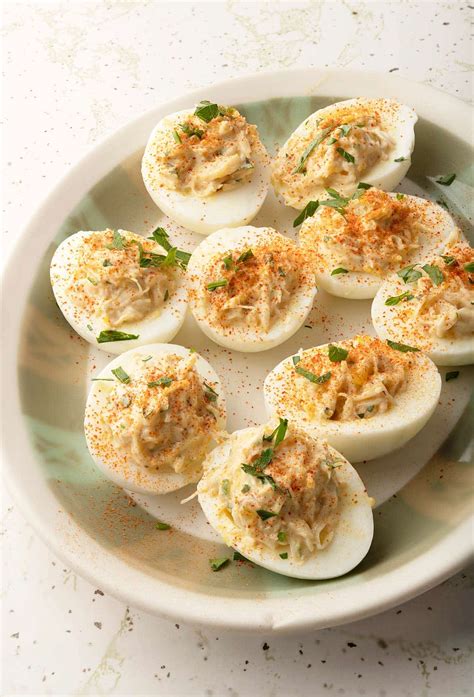 Crab Deviled Eggs Recipe
