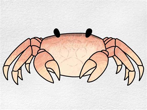 Crab Easy Draw