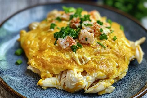 Crab Egg Omelette Recipe