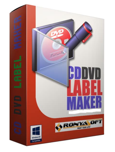 RonyaSoft CD DVD Label Maker 3.2.19 Crack + Key Free