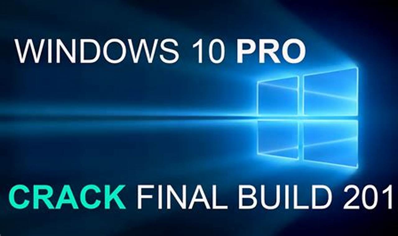 crack windows 10 pro