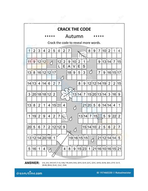 Crack The Code Puzzles Printables