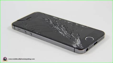 cracked cell phone screen