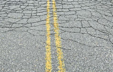 cracked roads