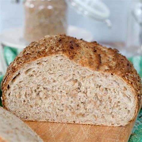 Cracked Sourdough Bread