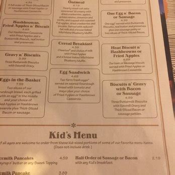 Cracker Barrel Menu Springdale Ar