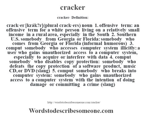Crackers Meaning Slang
