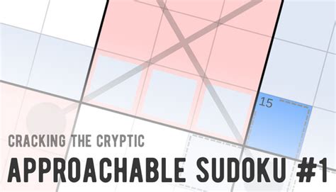 Cracking The Cryptic Sudoku Puzzles