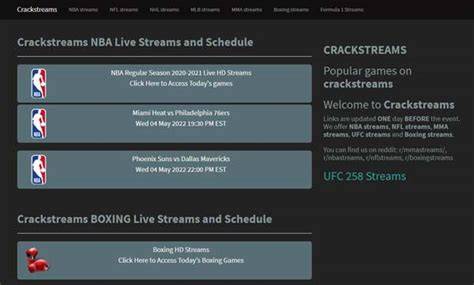 Crackstreams NBA Streams