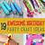 craft ideas for a birthday party